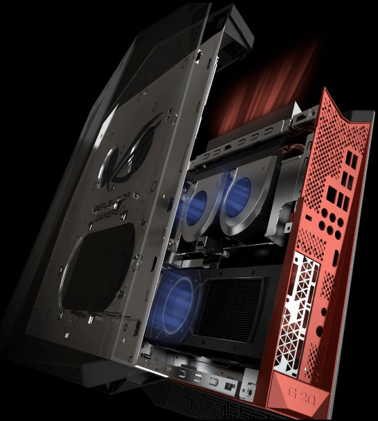 ASUS ROG G20CB cooling system TechnoFall