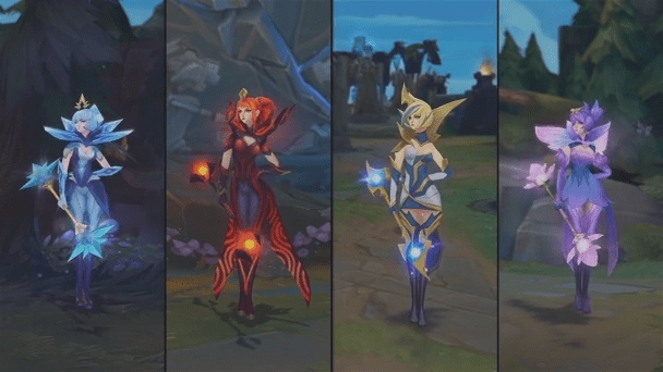 Cosmic/dark cosmic lux · 2. Elementalist Lux 10 Skins In 30 Megabytes Riot Games Technology