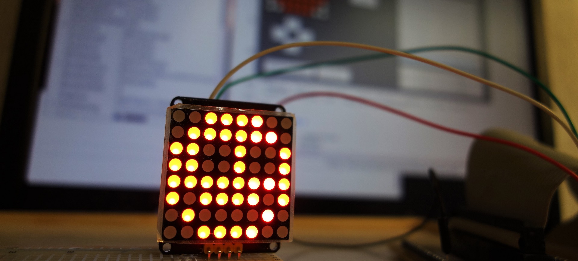 8x8 LED-Matrix mit Raspberry und Lazarus - Tech+Code