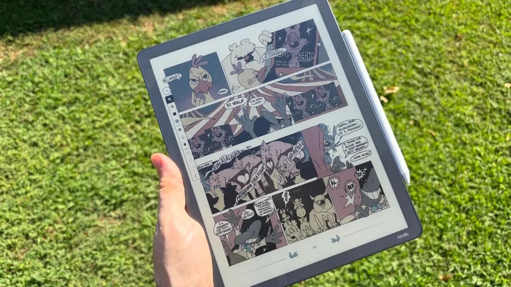 qualità schermo Kindle Scribe Colorsoft