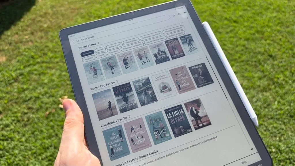 servizi amazon Kindle Scribe Colorsoft