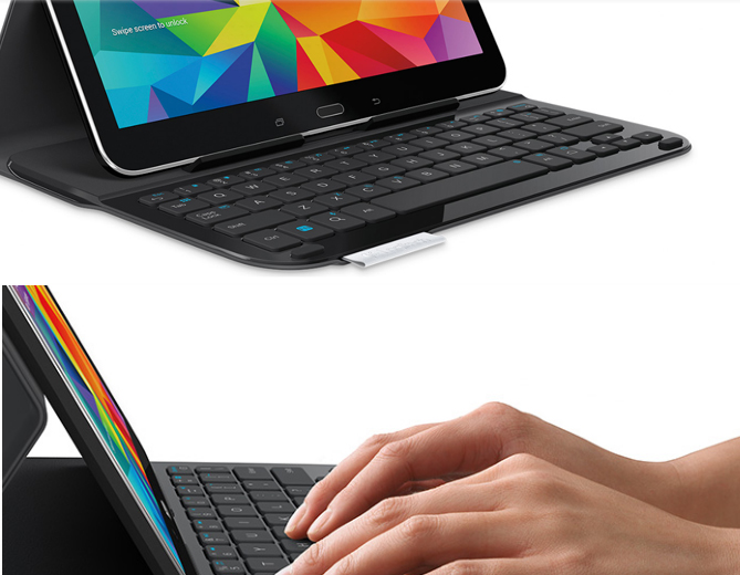 Logitech Ultrathin Keyboard Folio announced for Samsung Galaxy Tab 4