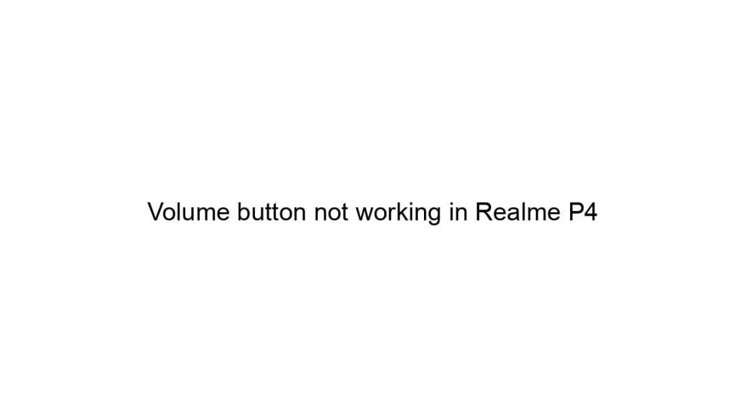 Quantity button not working in Realme P4