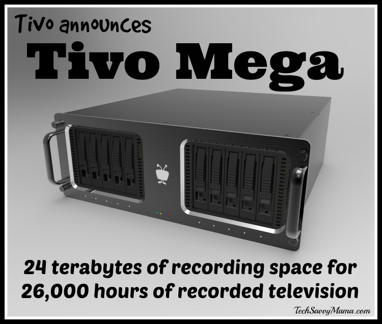 Tivo Announces 24 Terabyte Tivo Mega That Can Store 26,000 Hours of TV