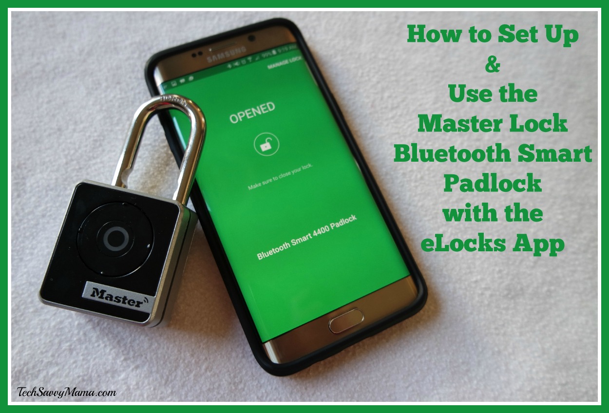Video Review How to Set Up & Use Master Lock Bluetooth Smart Padlock 