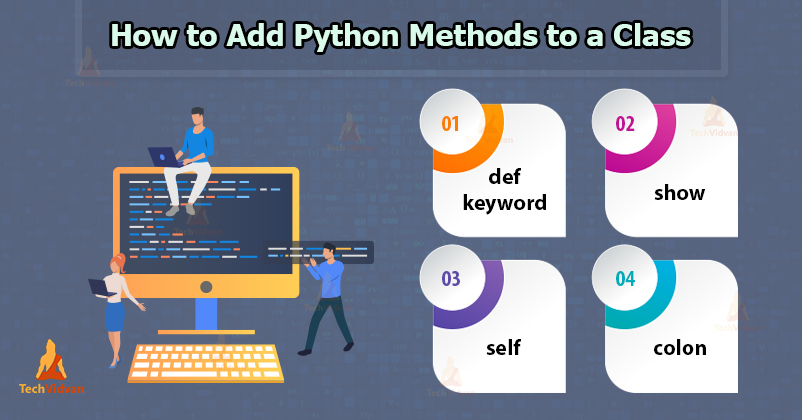 Python Methods - Learn to Create & Add a Method to Class - TechVidvan