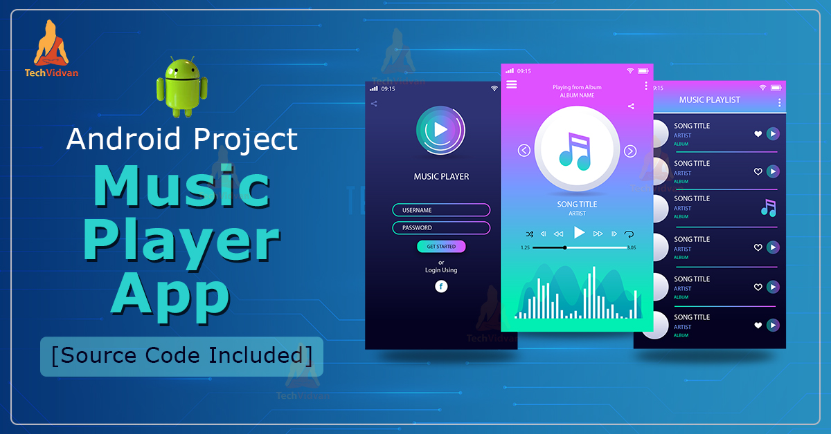 Create a Simple Music Player App in Android Studio TechVidvan Create a Simple Music Player App in Android Studio TechVidvan