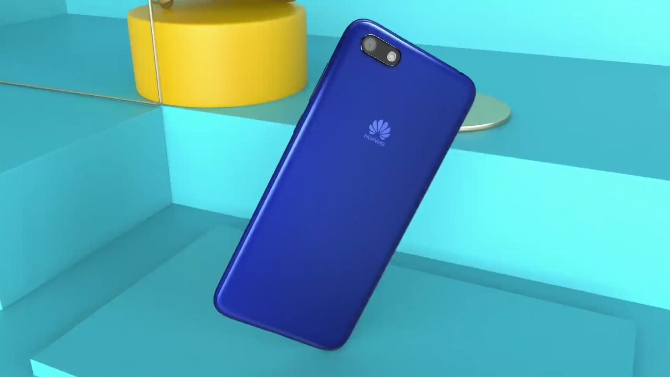 Custodia A Libro Con Fiori Per Huawei Y5 Prime / Y5 2018 - Grigio Fiore, Con Chiusura Magnetica, Supporto E Slot Per Carte - 3