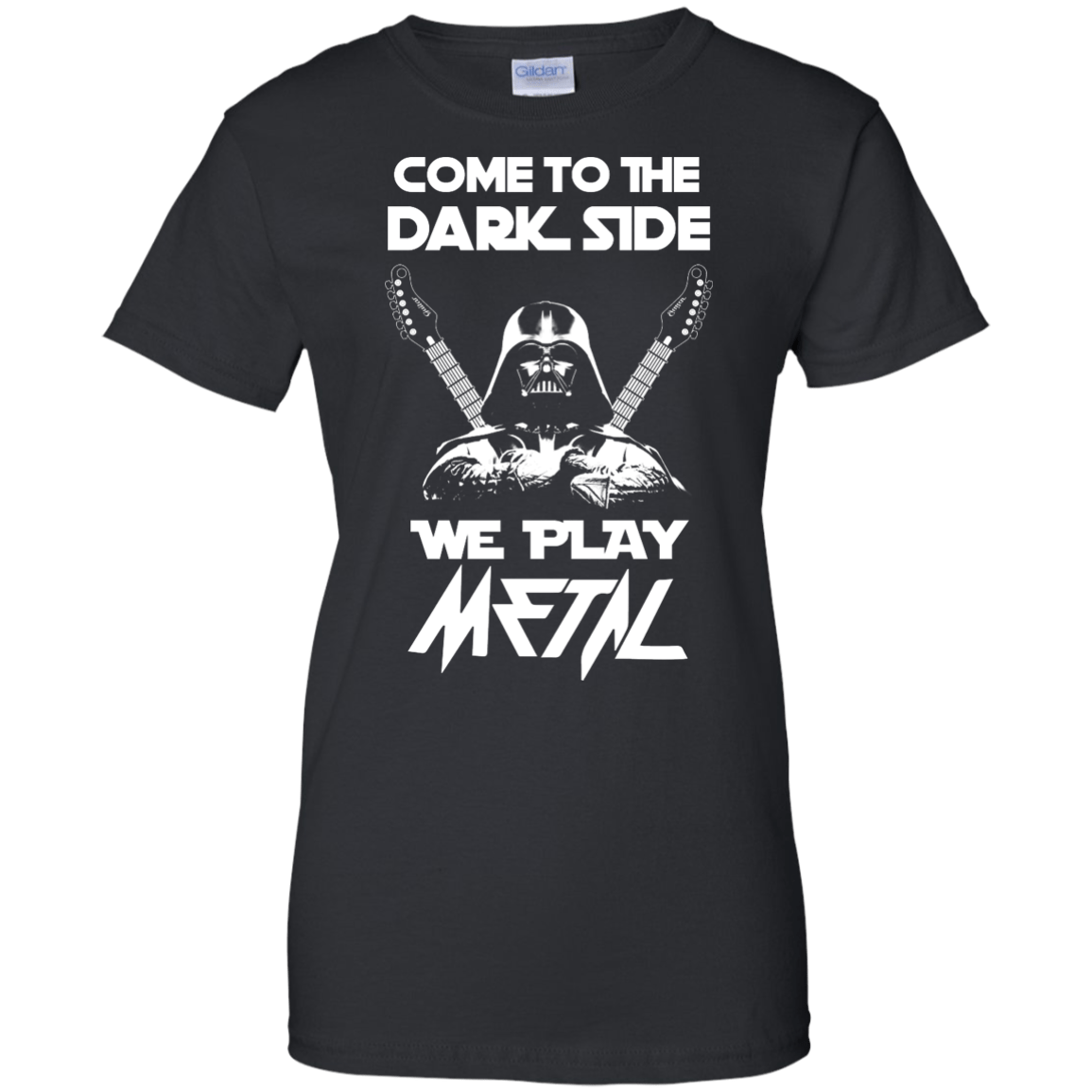 Spanning nine films, two spinoffs and multiple cartoons spread out over multiple decades, star wars has remained a cultural phenomen. Star Wars: Come To The Dark Side We Play Metal T-Shirt
