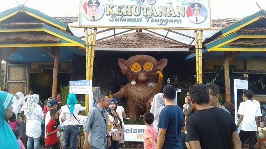Dinas Kehutanan Provinsi Hadirkan Hewan Endemik Sultra