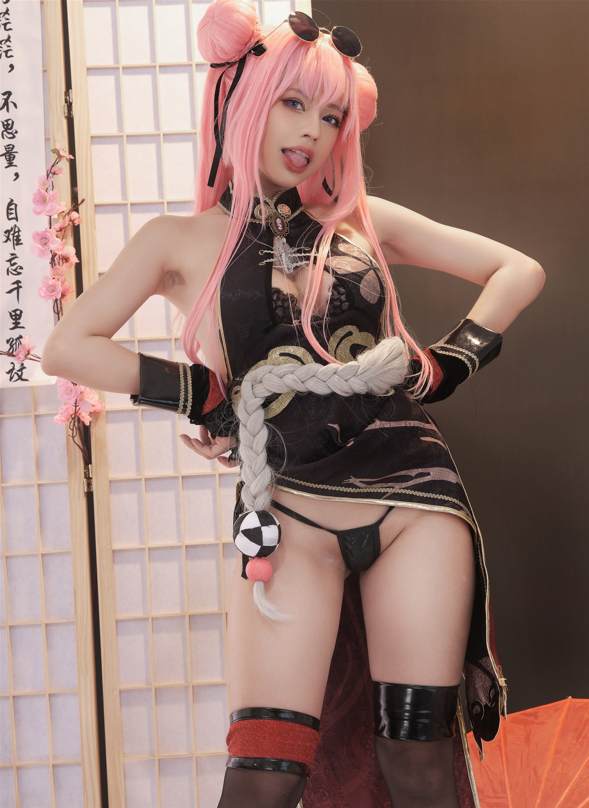 Cosplay PingPing平平 Bremerton KungFu Qipao(2)