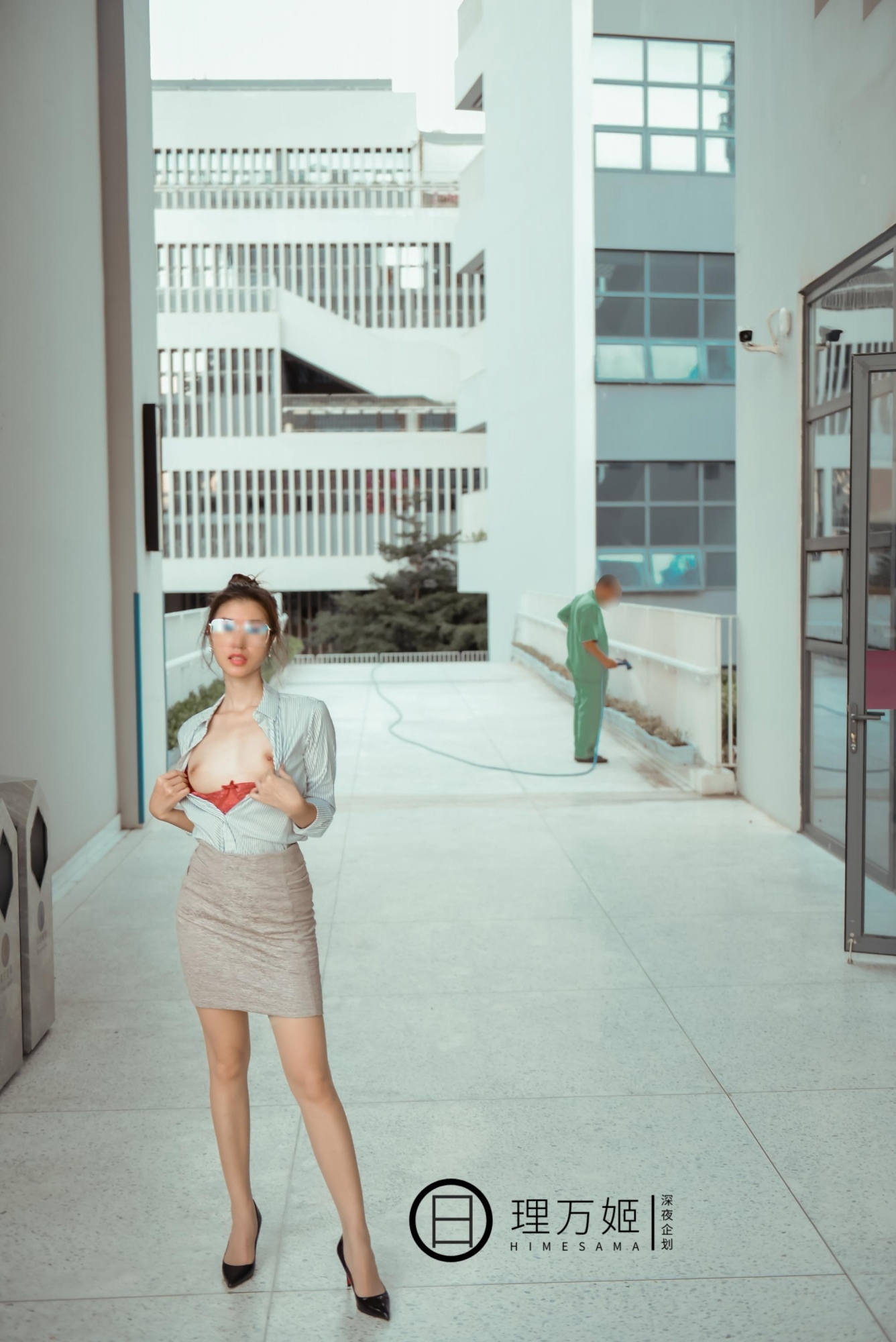 [理万姬HIMESAMA] 福利姬 理萬姬 《 放課后の女教師 上 》(3)