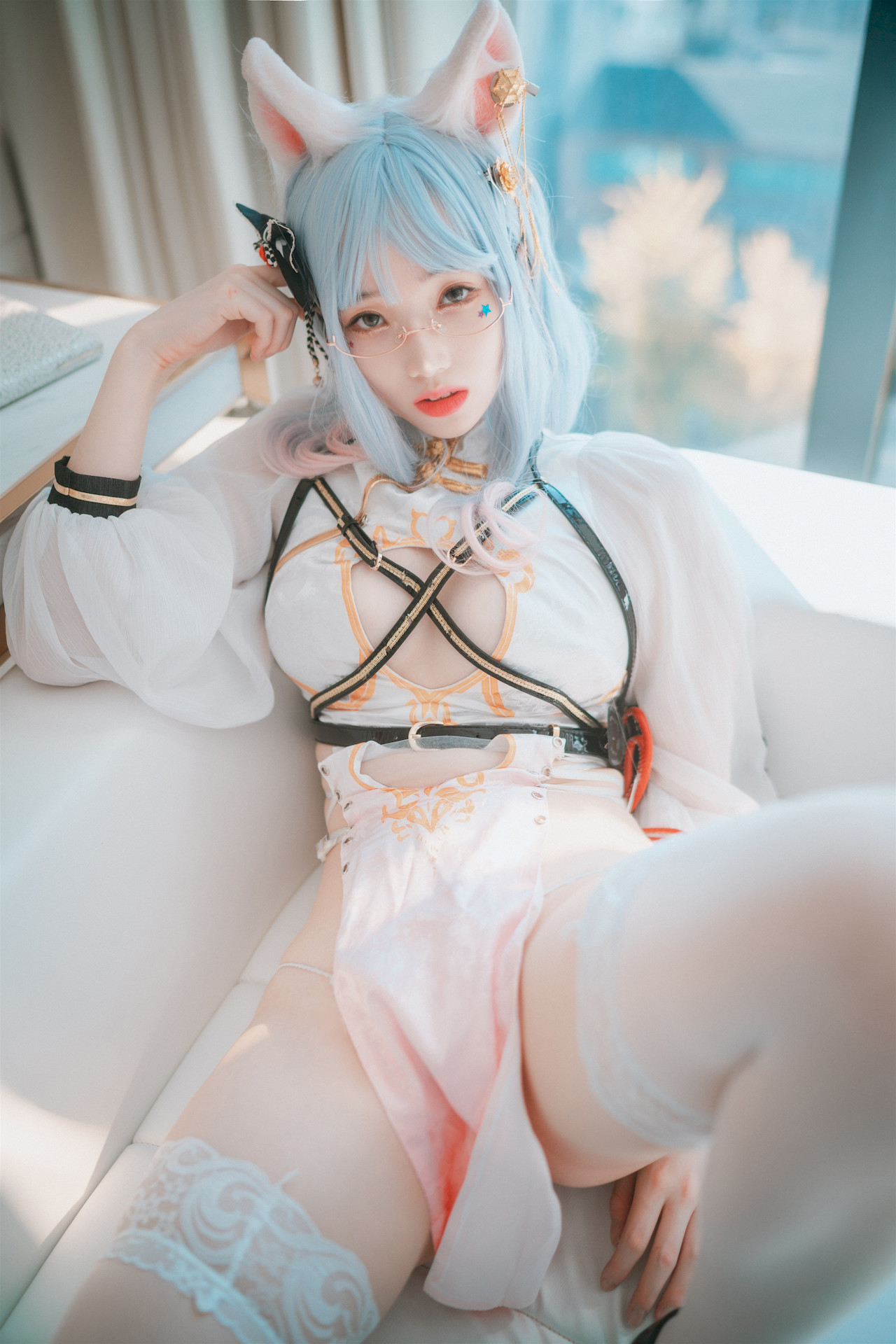 Bambi 밤비, [DJAWA] Le Chat Porte un Qípáo Set.02(35)