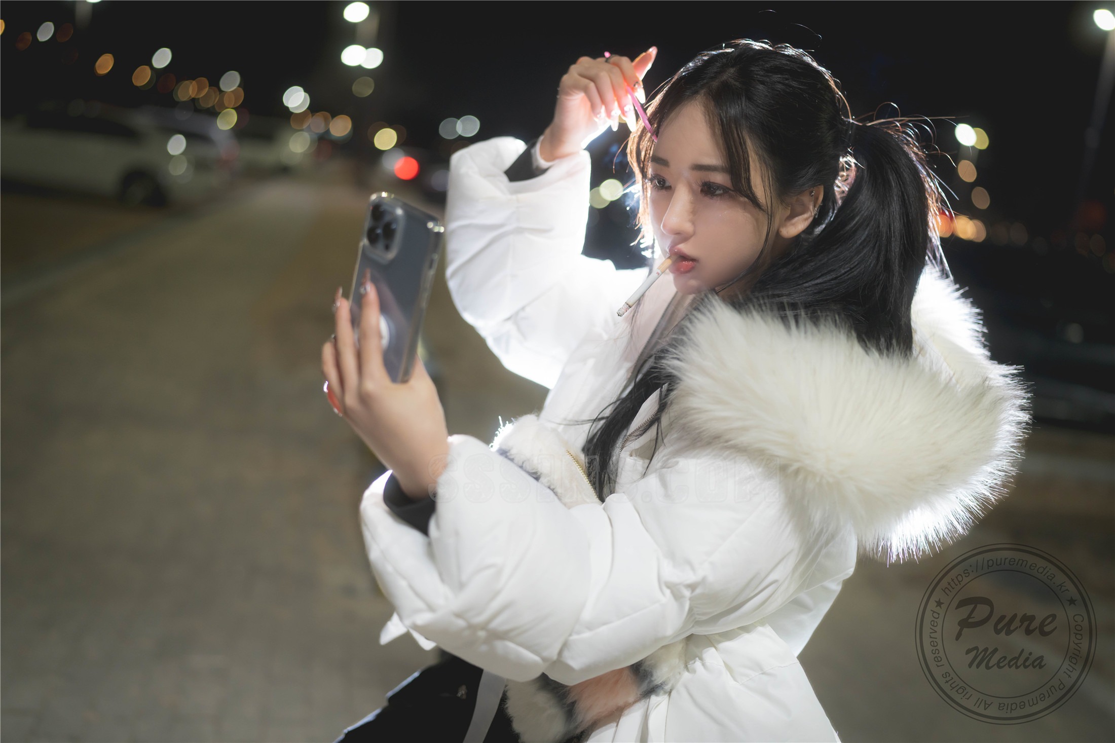 [Pure Media] Vol.228 Jia (지아) - Moonlight Fallen Angel 95P(9)