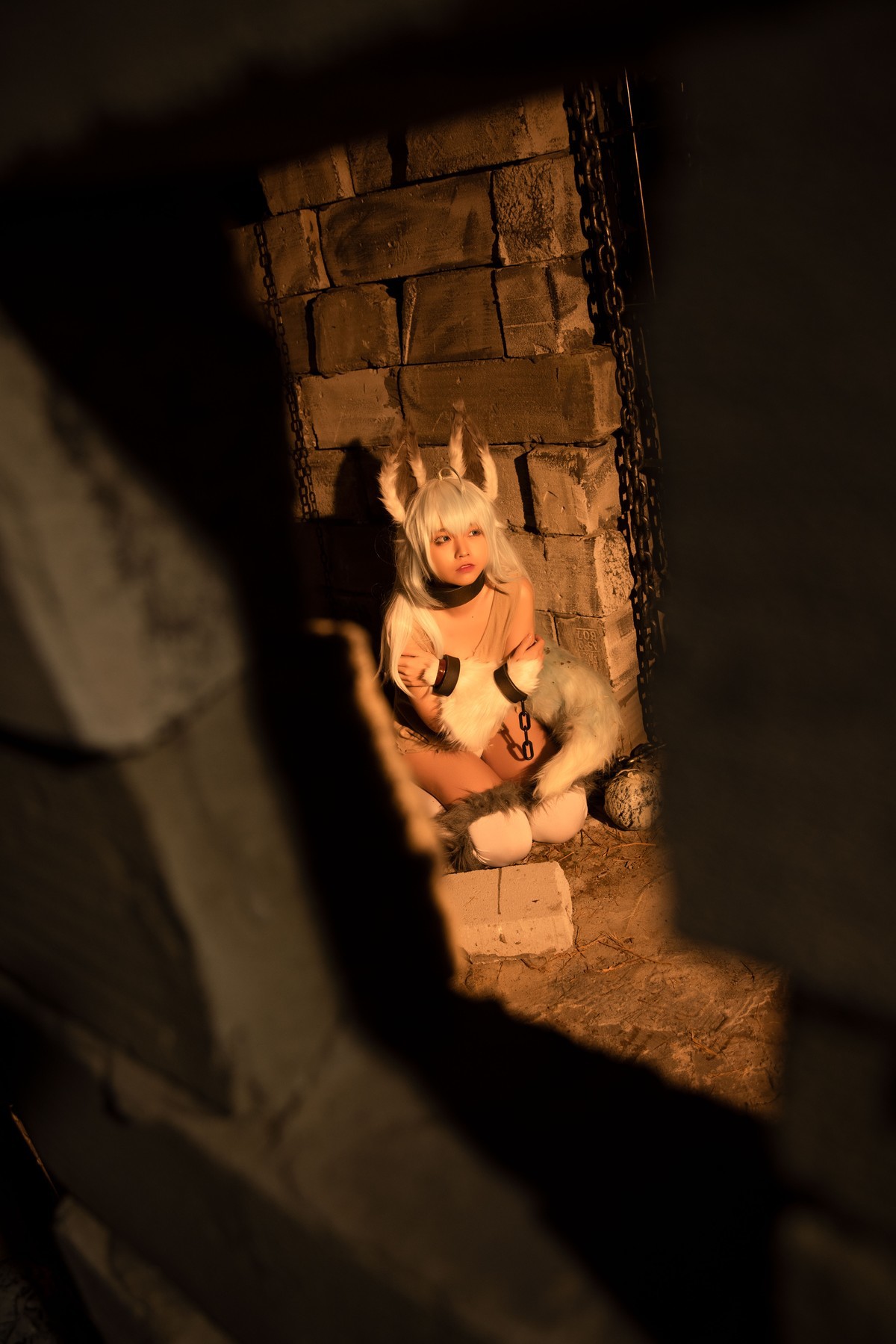 G44不会受伤 Cosplay 刹那常服+地牢(38)