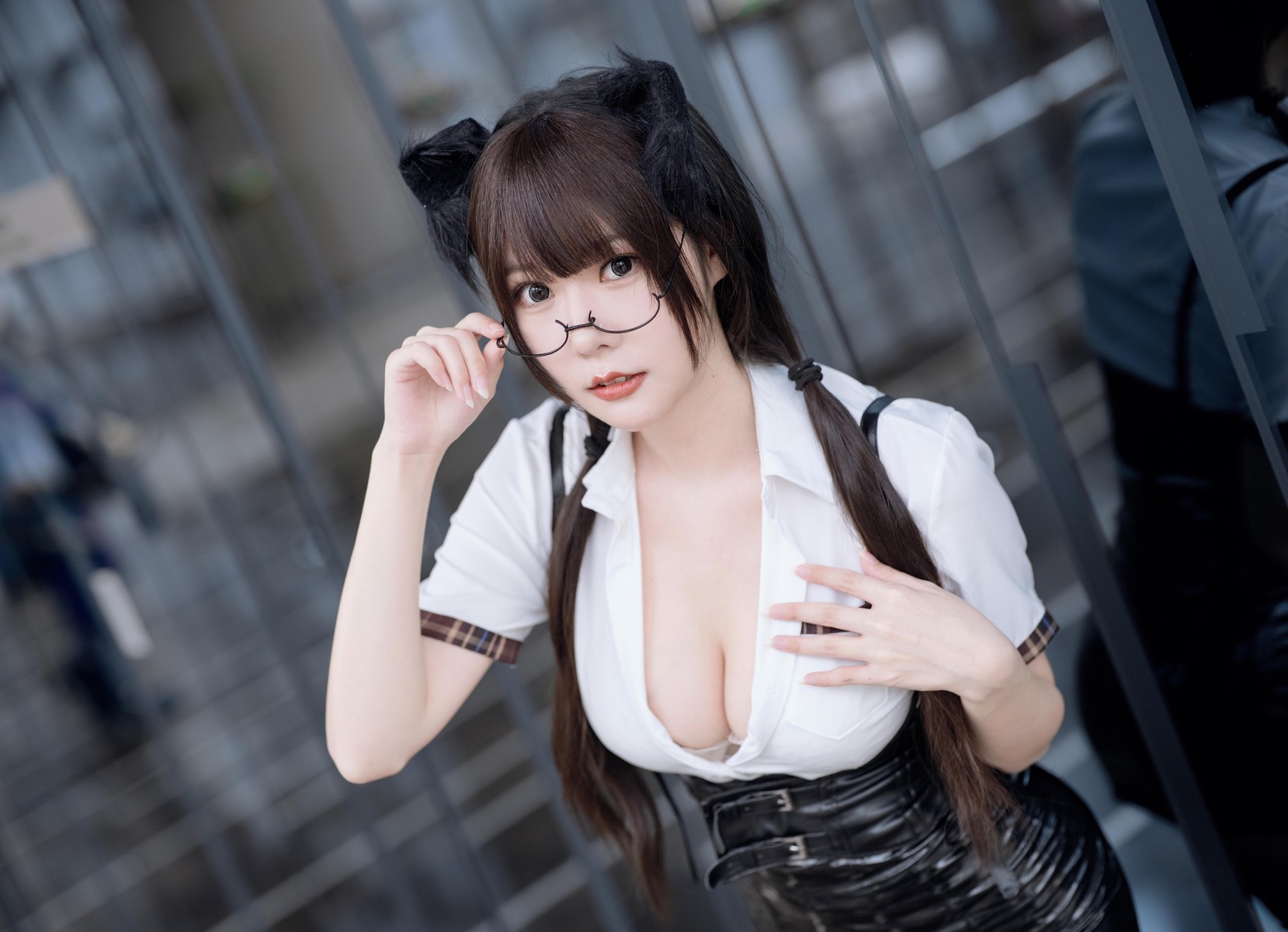 Cosplay 香草喵露露 萤火虫动漫游戏嘉年华 漫展返图(10)