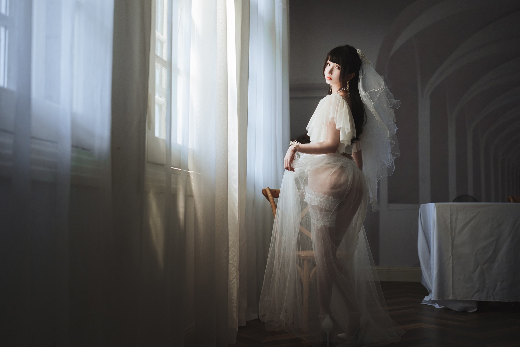 [Rioko凉凉子] 透明婚纱(15)