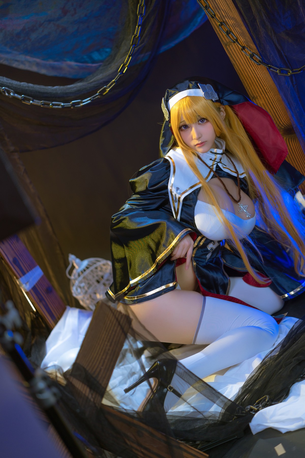 Cosplay 黏黏团子兔 兔兔班车 霞沢美游(12)