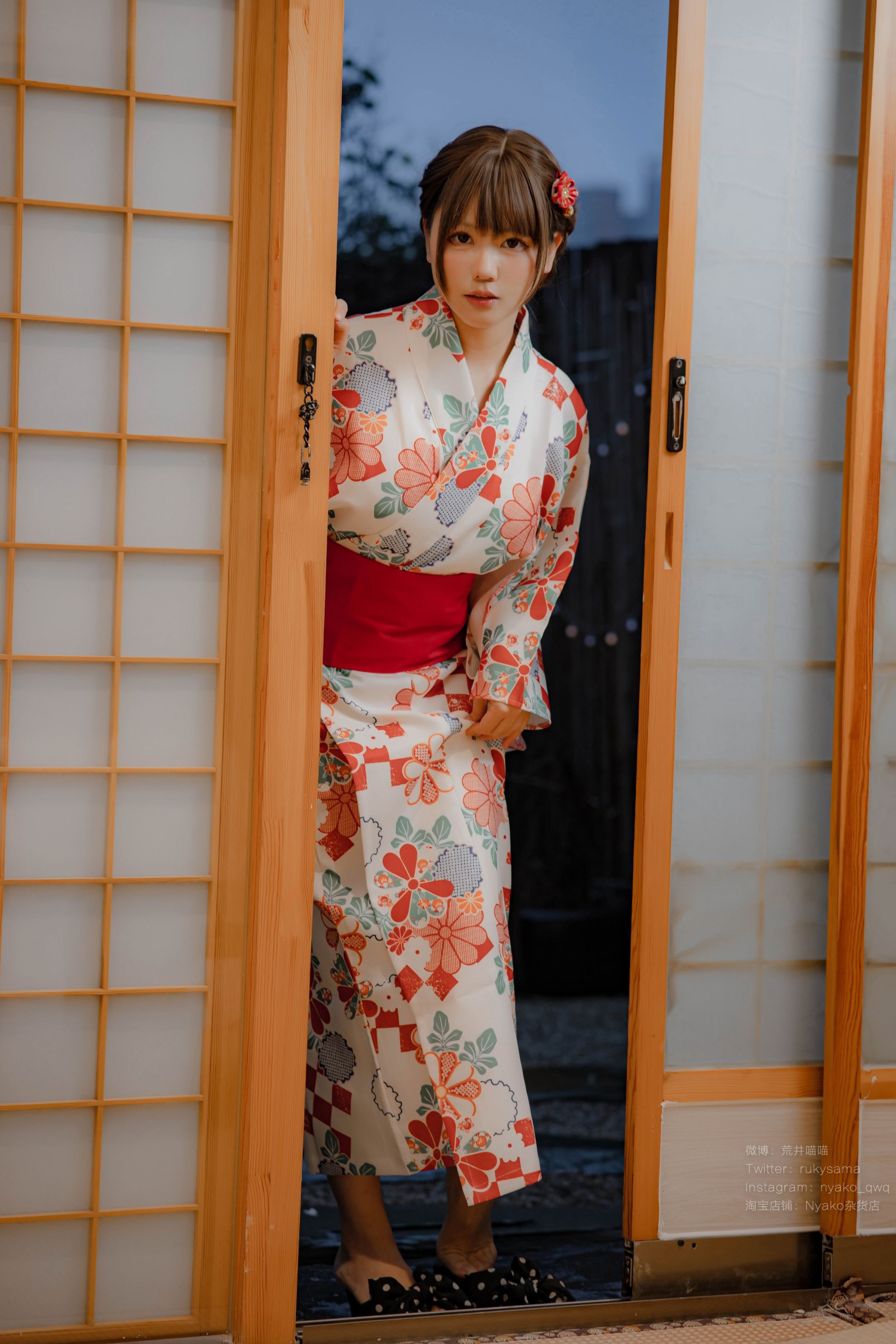 喵子Nyako #Nyako喵子 电子版41 和风烂漫 浴衣(2)