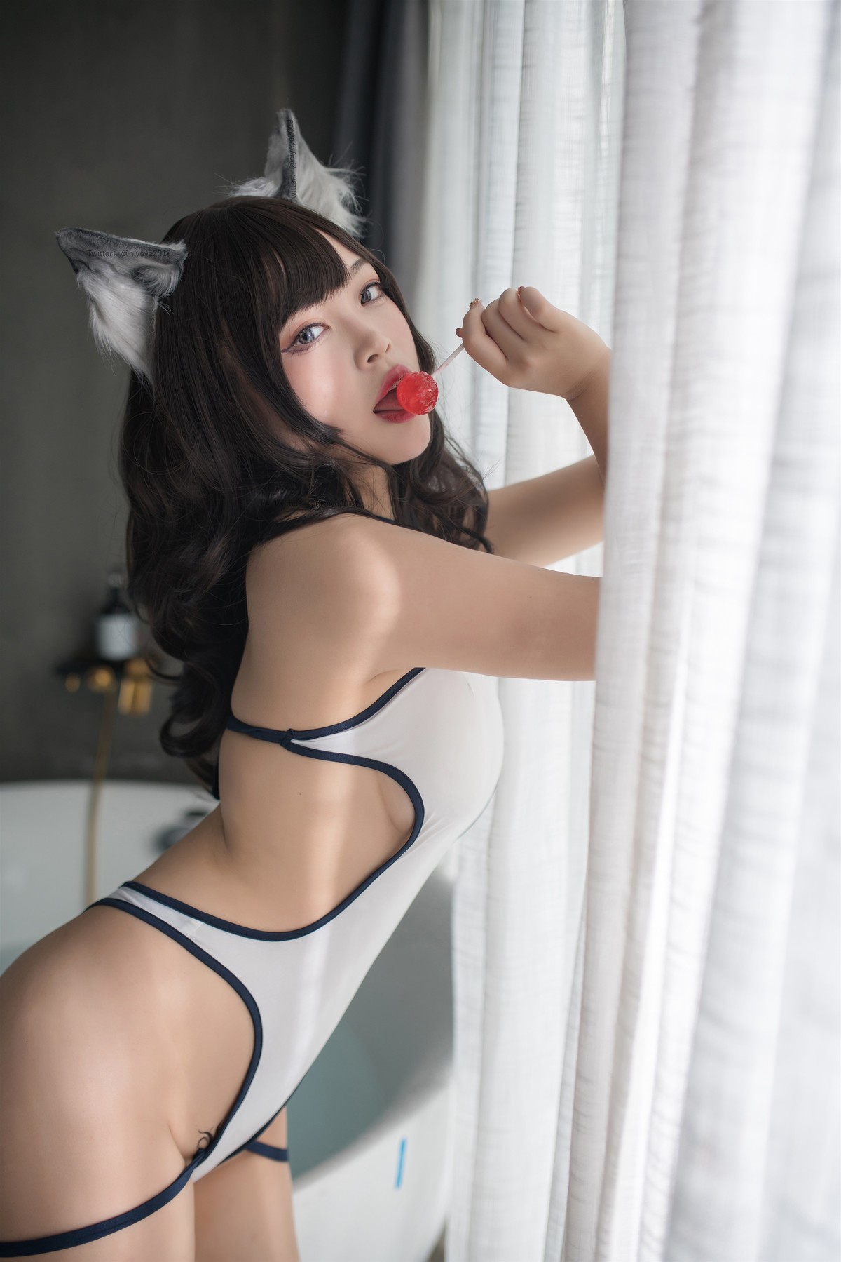 萌系小姐姐 Cosplay 白烨 室内(3)