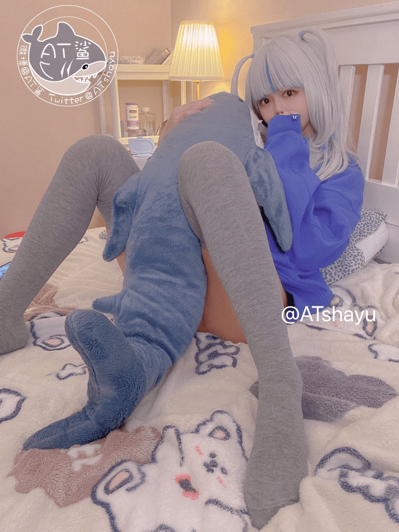 AT鲨 - 蓝色上衣 [25P-75MB](19)