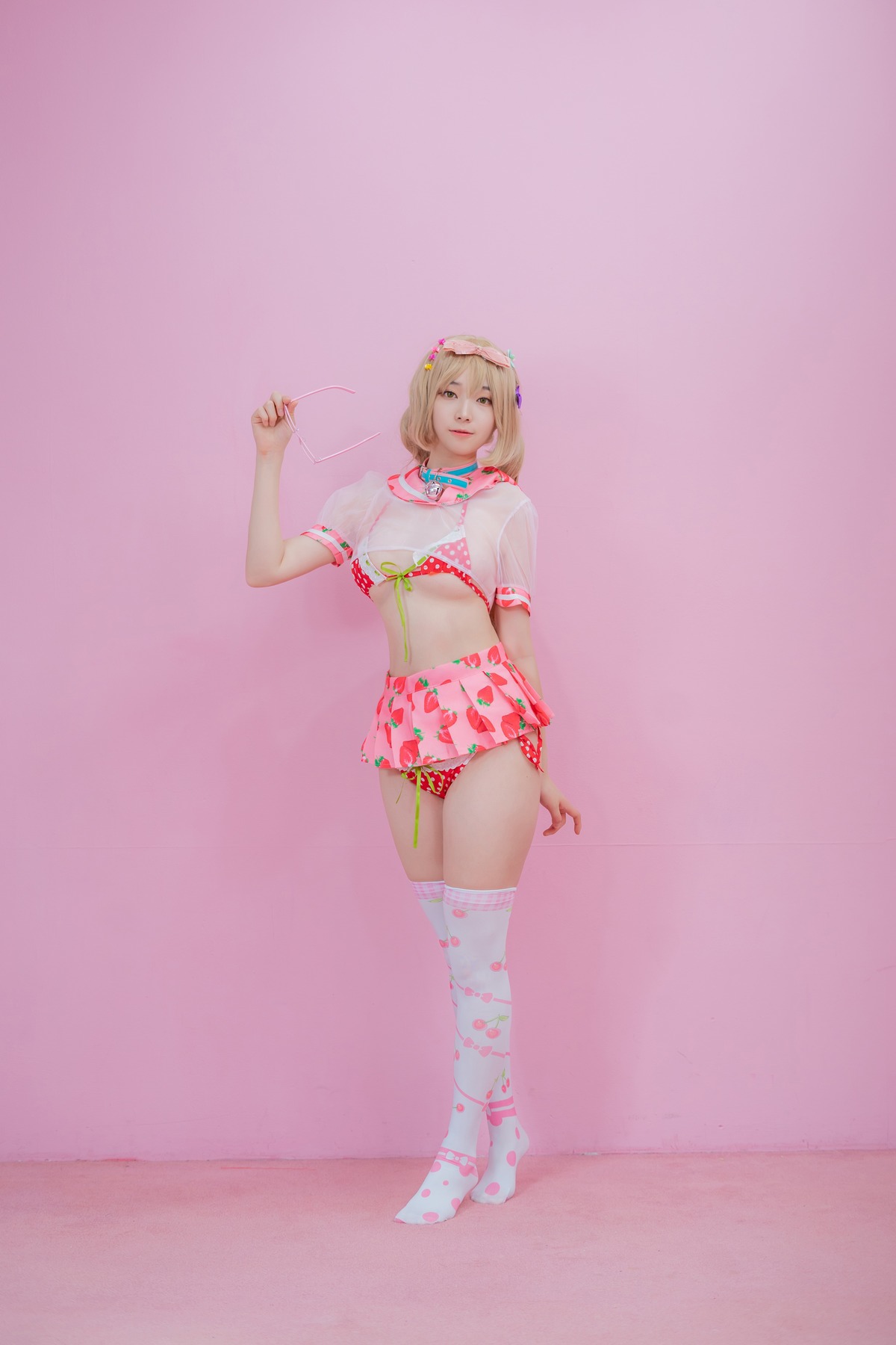 Bambi 밤비, [CreamSoda] Over knee socks Set.01(27)