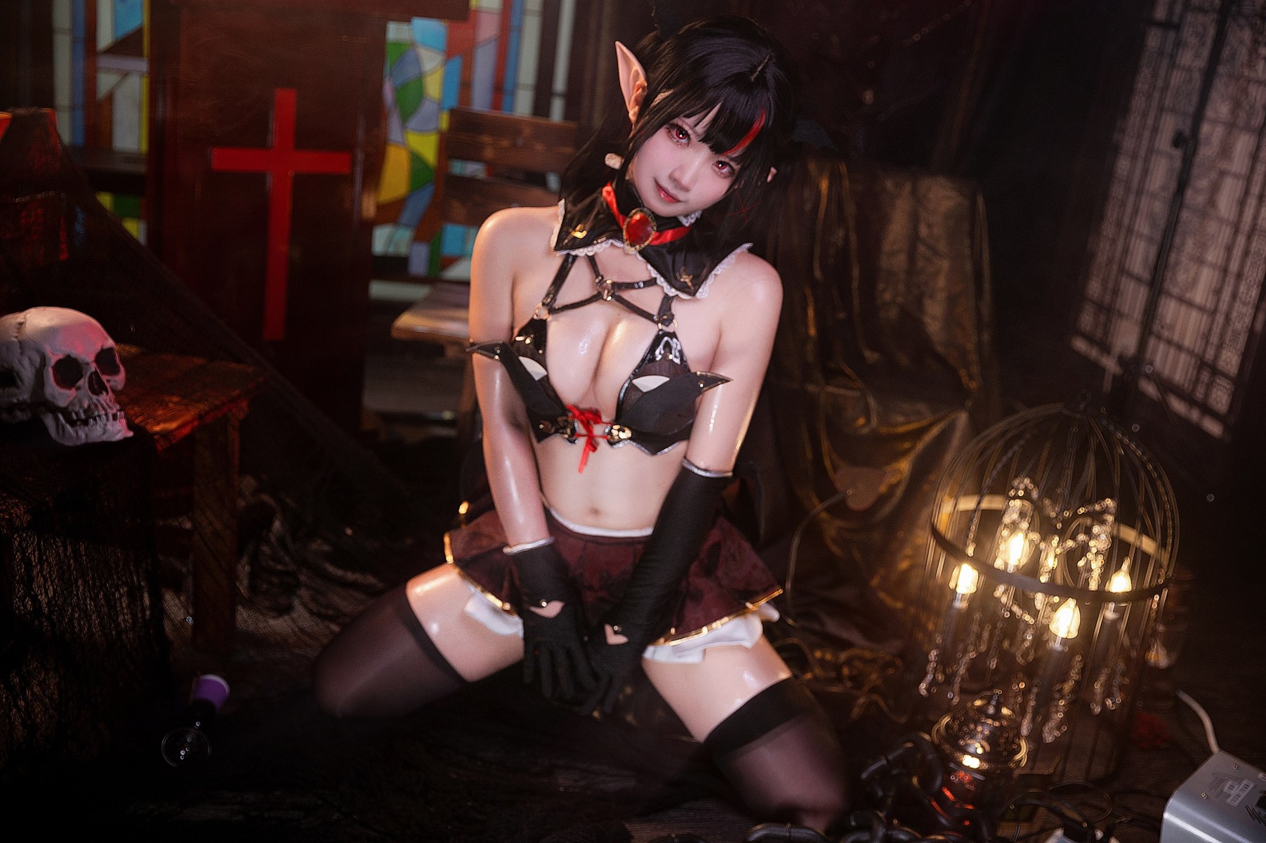 Cosplay 伊喵君 萝贝莉雅(14)