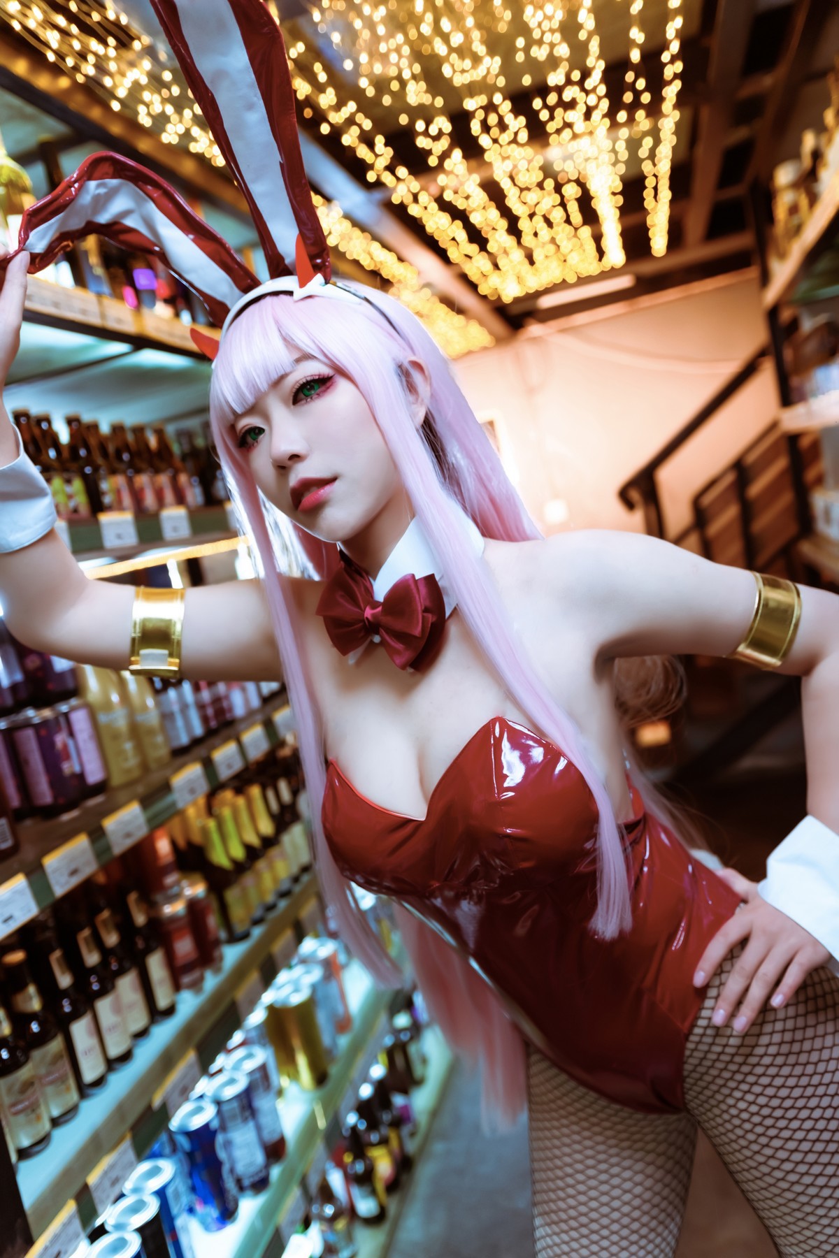 机智的哔啵 Cosplay Zero Two Bunnygirl(6)