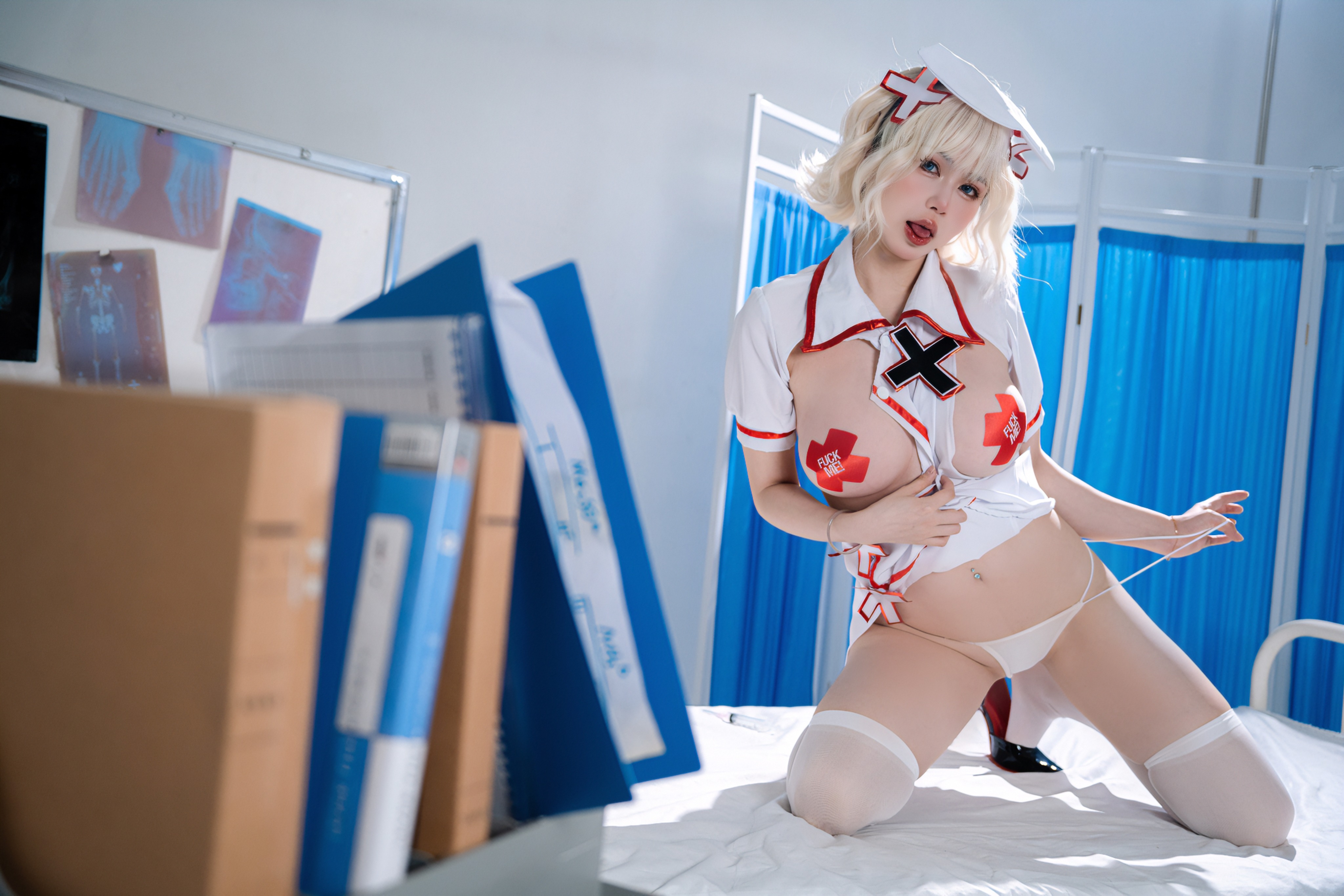 Tina很妖孽呀 白色护士妹妹 [48P-230M](21)