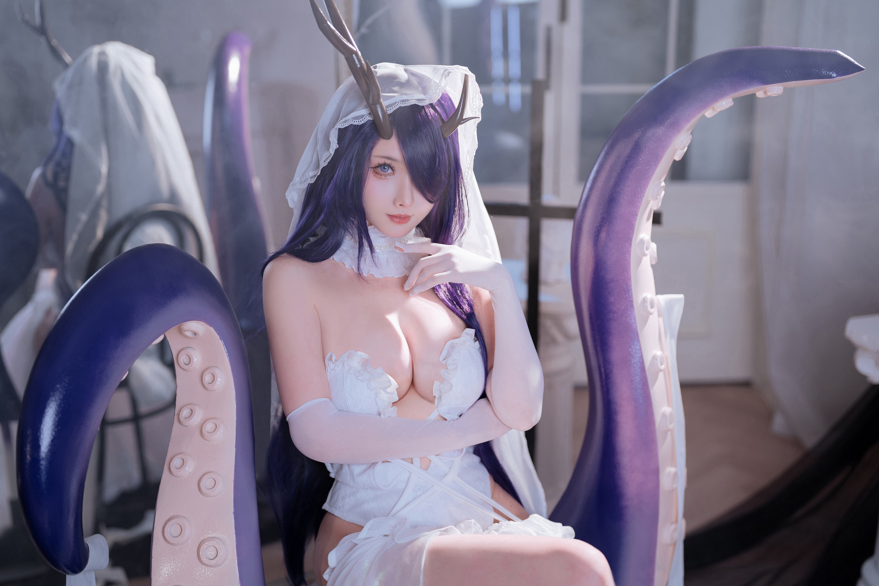 Cosplay Rioko凉凉子 碧蓝航线 金鹿号(6)