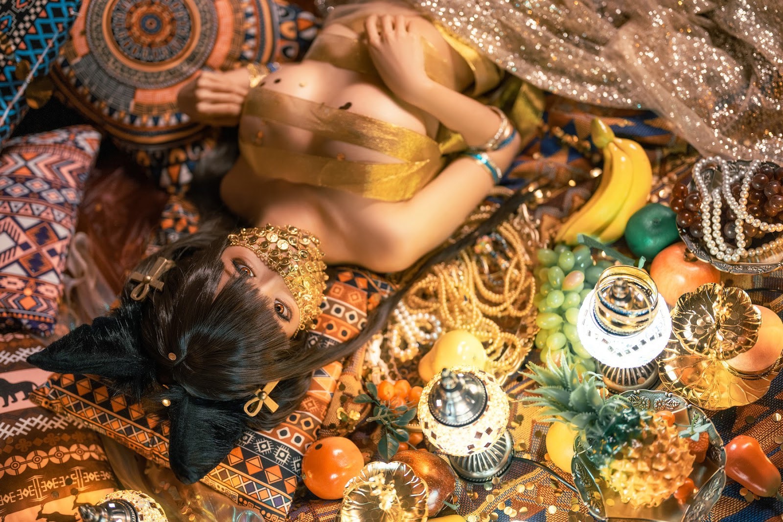 Cosplay 蠢沫沫 Chunmomo 埃及喵(22)