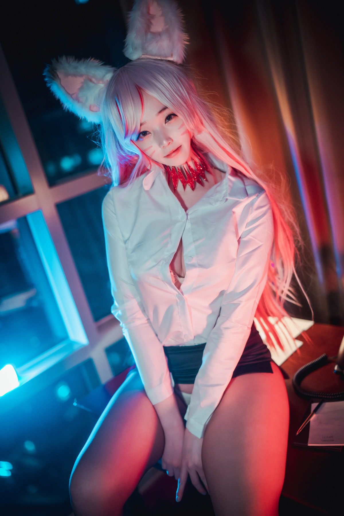 Bambi 밤비, [DJAWA] Kumiho in the Office Set.01(17)