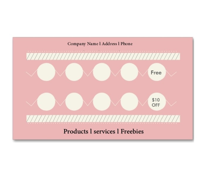 The project file can be downloaded here. 30 Printable Punch Reward Card Templates 101 Free