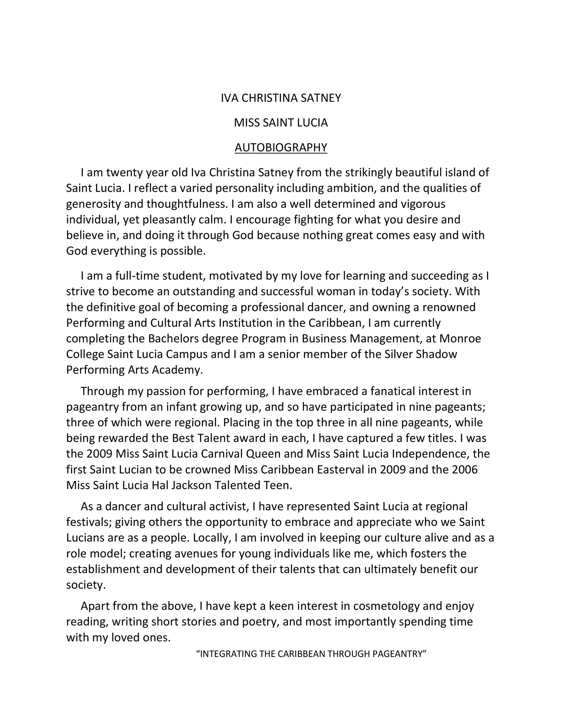 Keep it short and sweet with expert analyses. 45 Biography Templates Examples Personal Professional