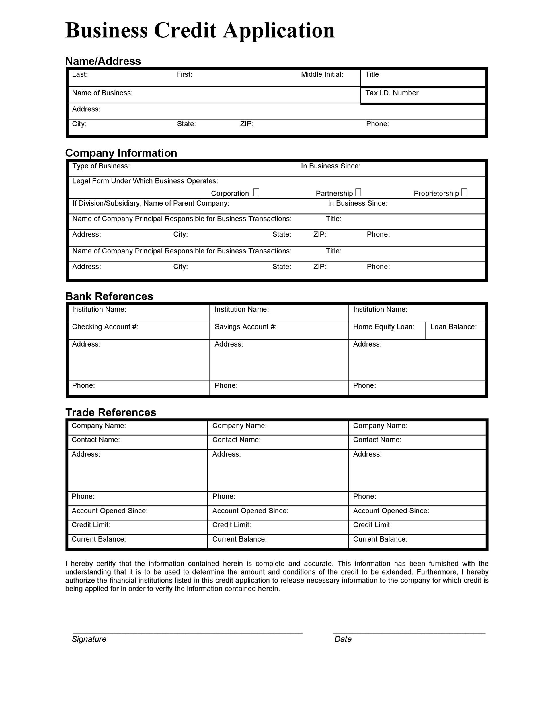 Application Templates For Word