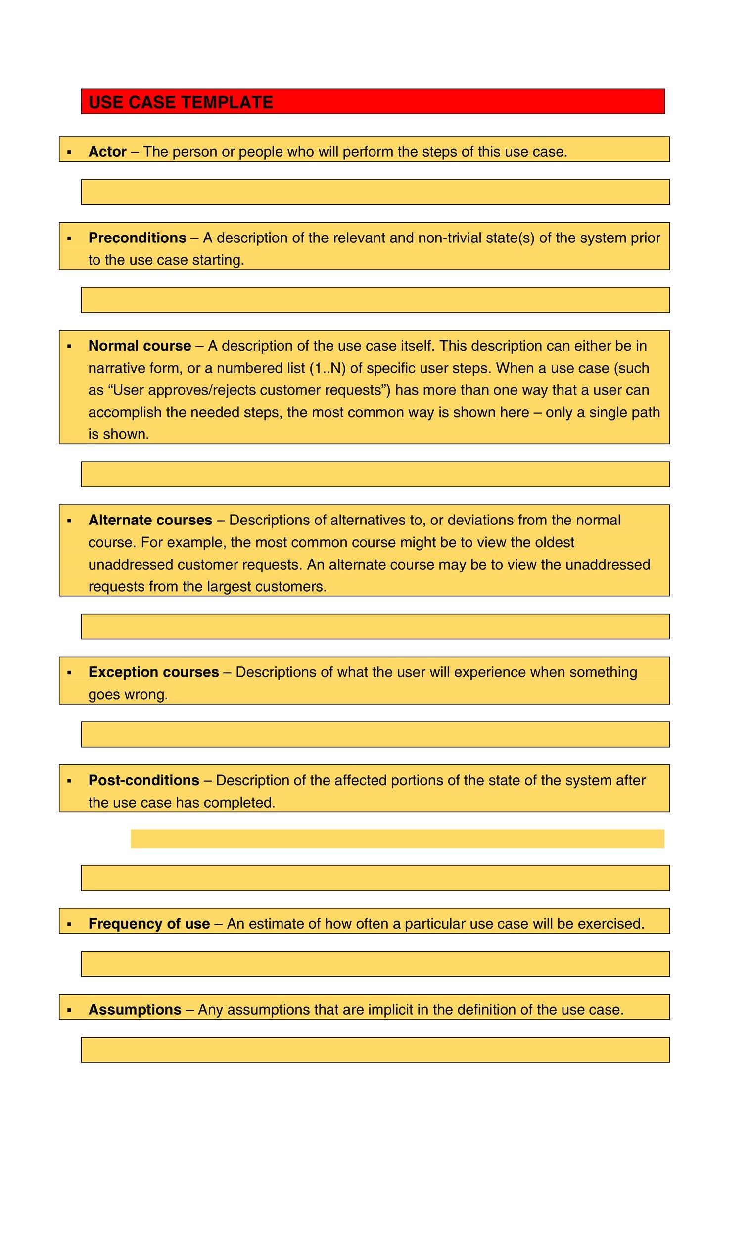 Tabel 3.4 use case narrative untuk menampilkan objek 3d. 40 Use Case Templates Examples Word Pdf á Templatelab