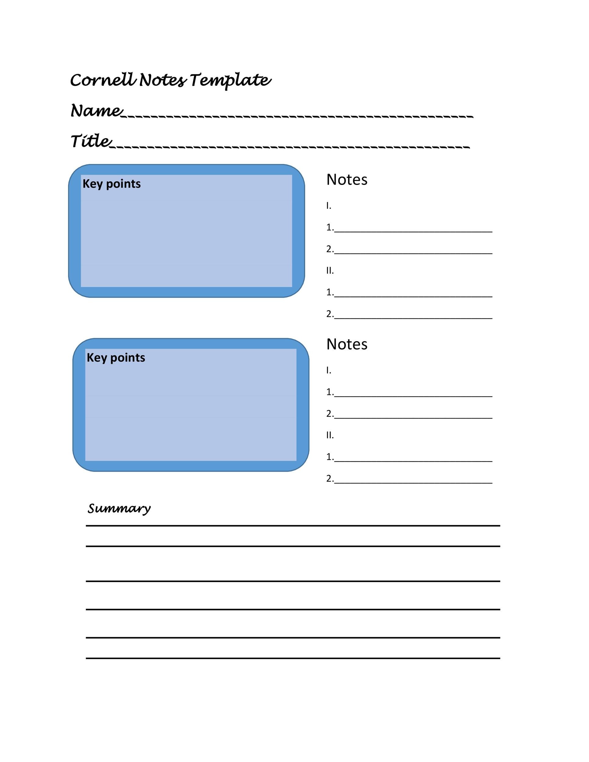 Check out our many other free graph/grid paper styles. 37 Cornell Notes Templates Examples Word Excel Pdf á