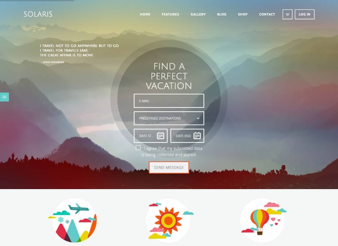 · go to the appearance panel, then themes. 2019 Most Beautiful Travel WordPress Themes - TemplateMag