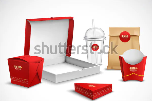 Fast food packaging (boxes and cups) mockup. 21 Food Box Mockups Free Premium Psd Mockup Templates