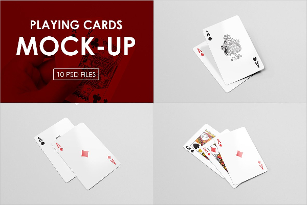 Download free psd mockups smart object and templates to create magazines, books, stationery, clothing, mobile, packaging, business cards, . 21 Best Playing Card Mockups Free Premium Psd Vector Downloads