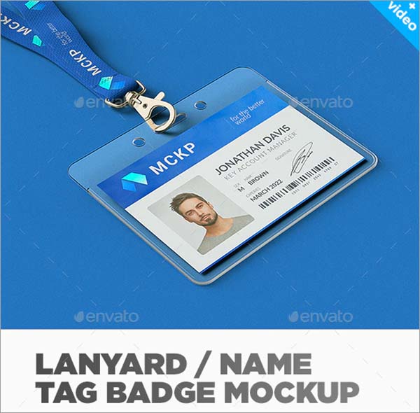 All files are easy to download and customize to your needs. Name Badge Mockups 24 Free Psd Downloads Templateupdates