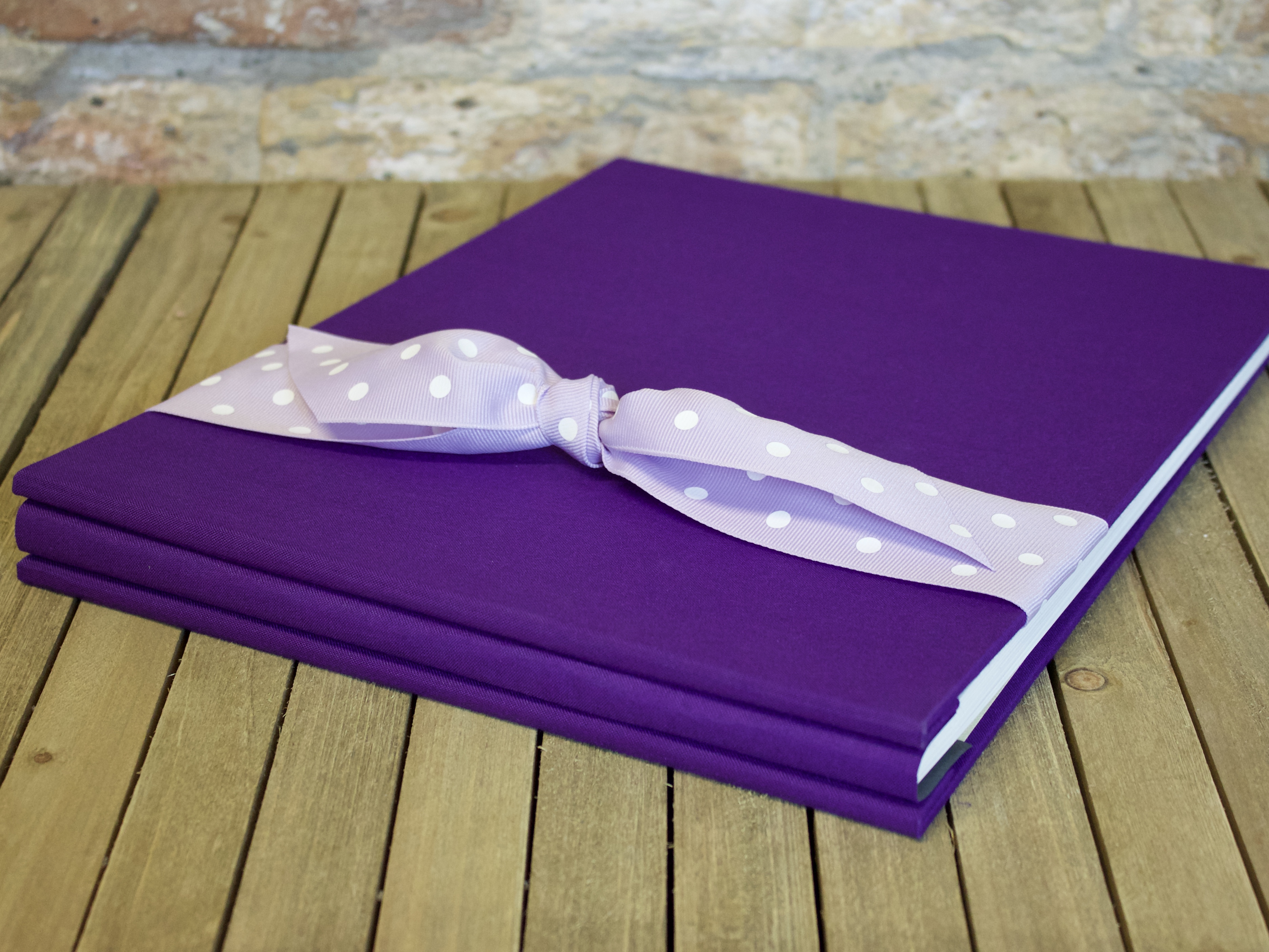 Purple Cloth Baby Shower Keepsake Tessera Publishing