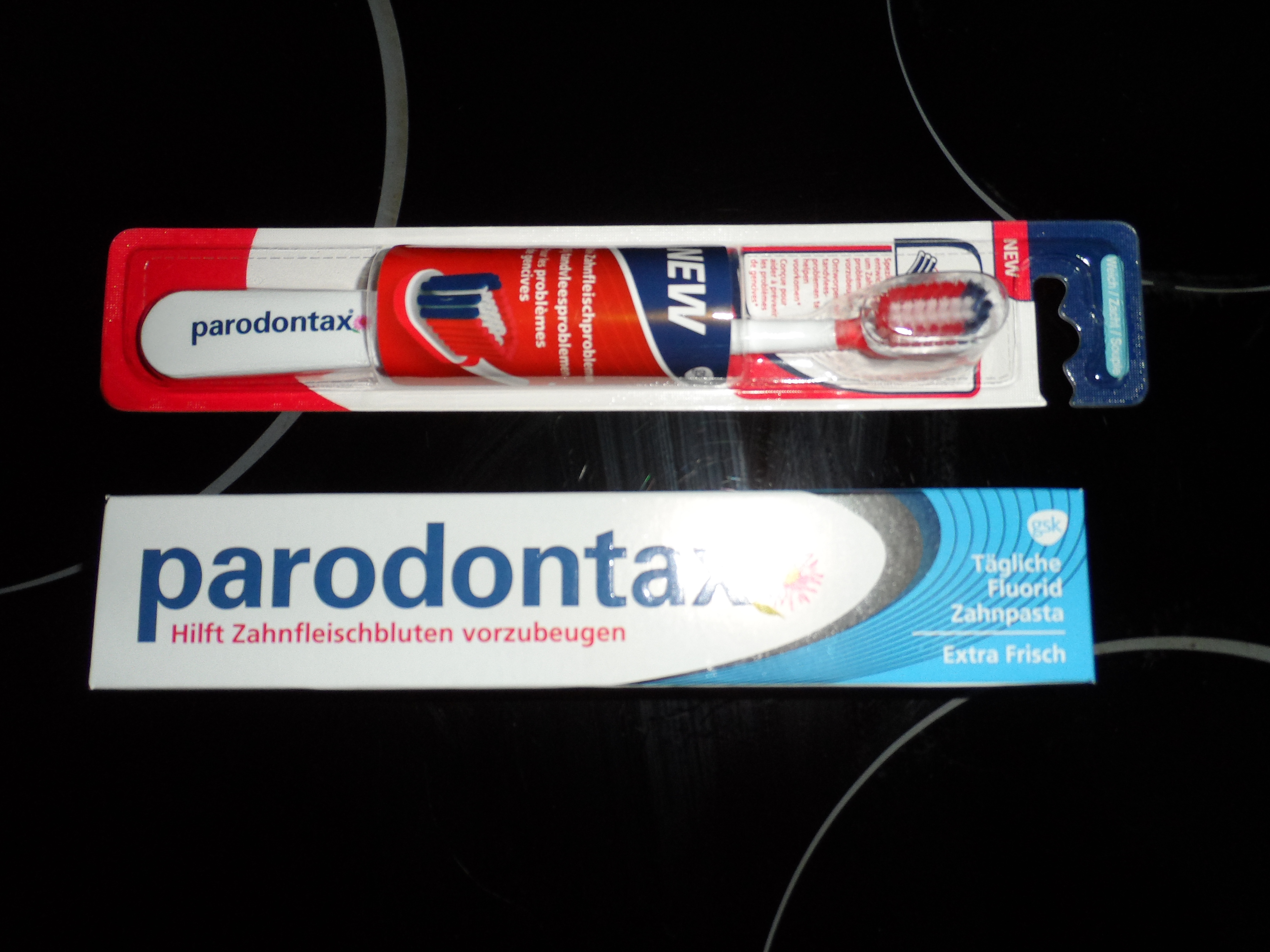 parodontax Extra Frisch Zahnpasta TESTeritis
