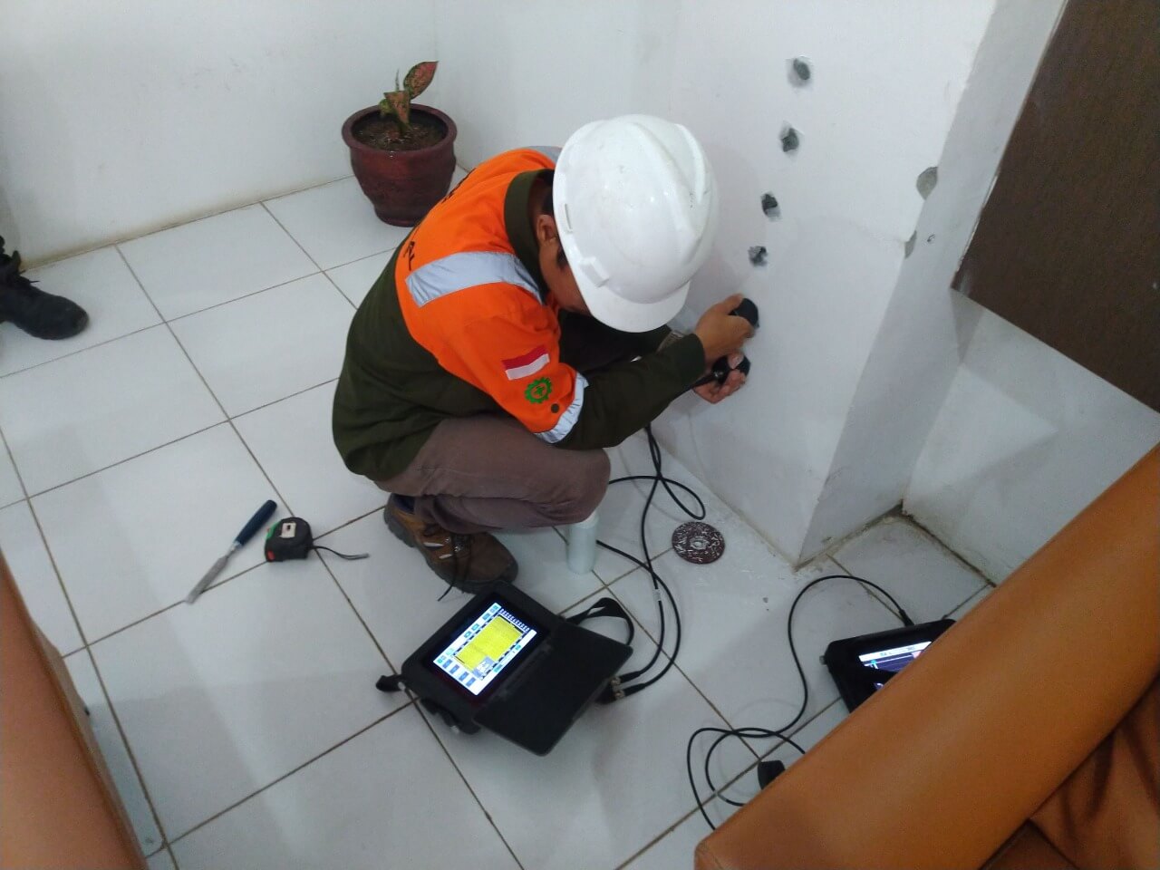 Jasa Ultrasonic Pulse Velocity Test UPVT/ PUNDIT TEST - 021-2956-3045