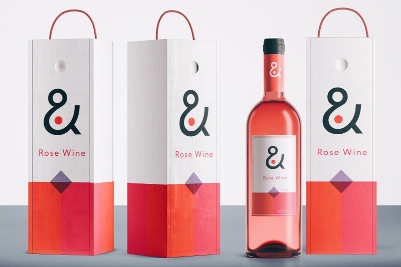 This bottle packaging label mock up psd template is our another addition to free mock up category. 15 Wine Box Mockup Packaging Psd Templates Texty Cafe