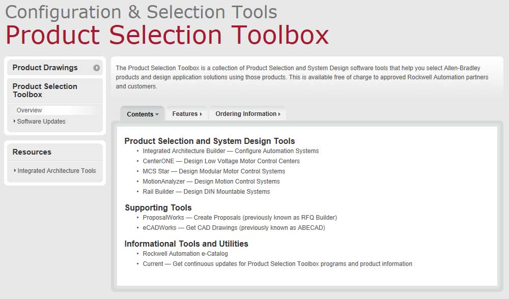 What is the Product Selection Toolbox from Rockwell Automation? The