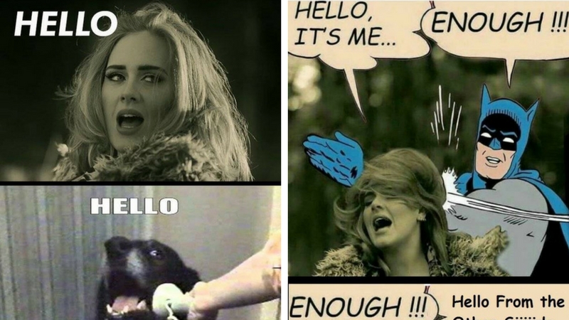 This children's song sounds silly, but listen closely to the lyrics and you're in for a surprise. 28 Adele Hello Meme Pictures Because You Really Didn't