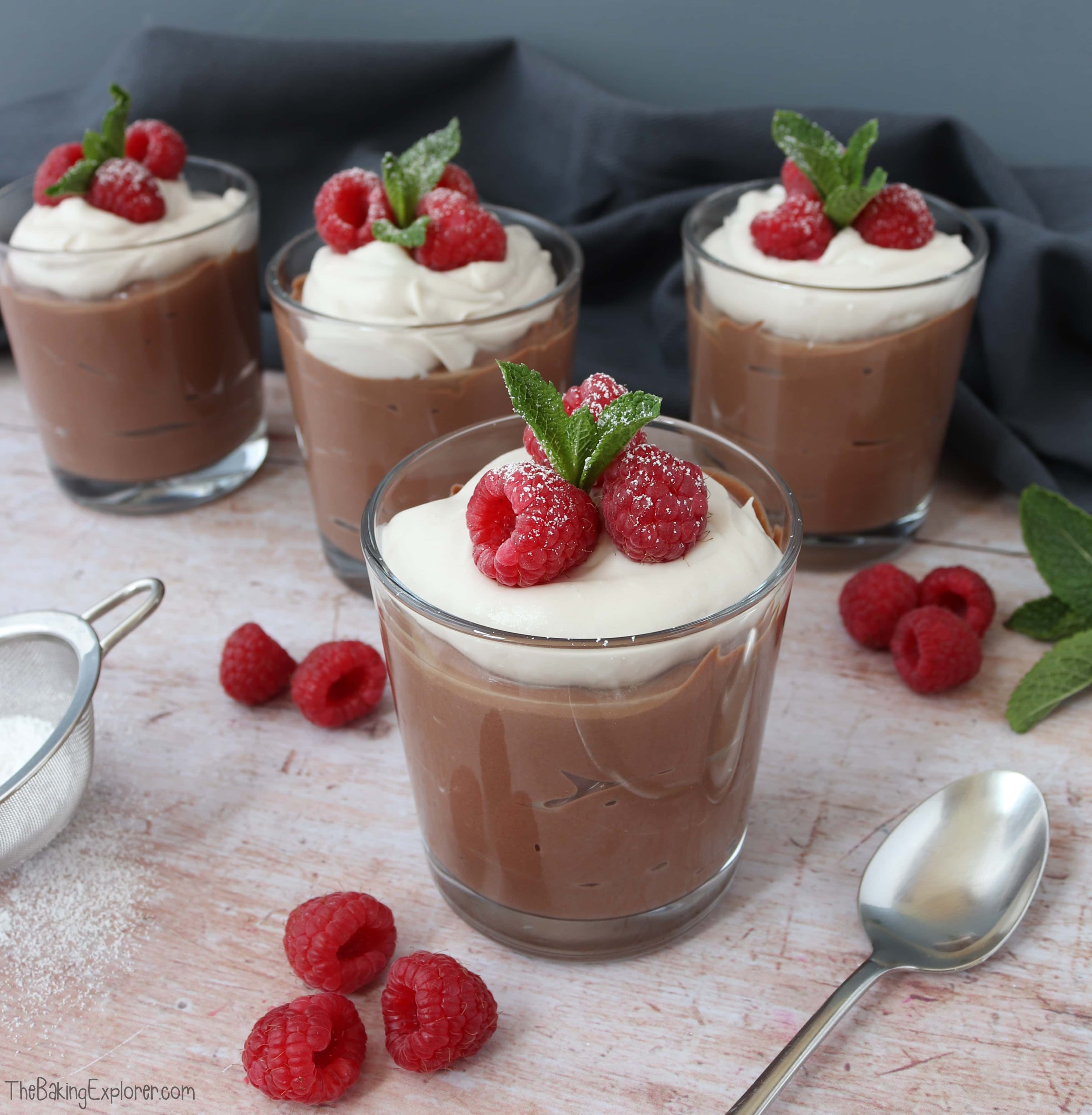 Don't throw away the leftover scraps of cake, as they can be used to make a trifle (layer the cake with whipped cream, chocolate mousse, or pastry cream and . Vegan Chocolate Mousse Pots - The Baking Explorer