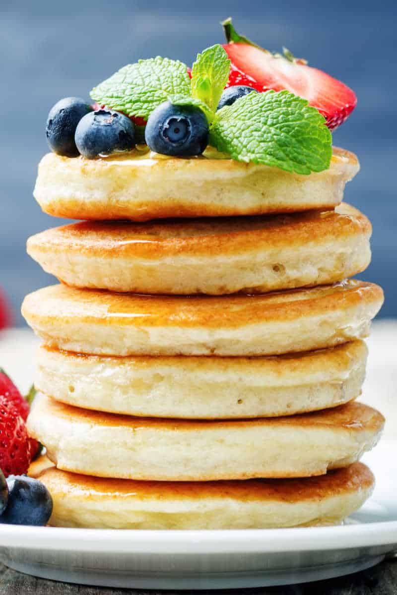Perfect for those mornings when you have to get breakfast on the table but don't have the time to make anything … Keto Pancakes Just 5 Ingredients The Big Man S World