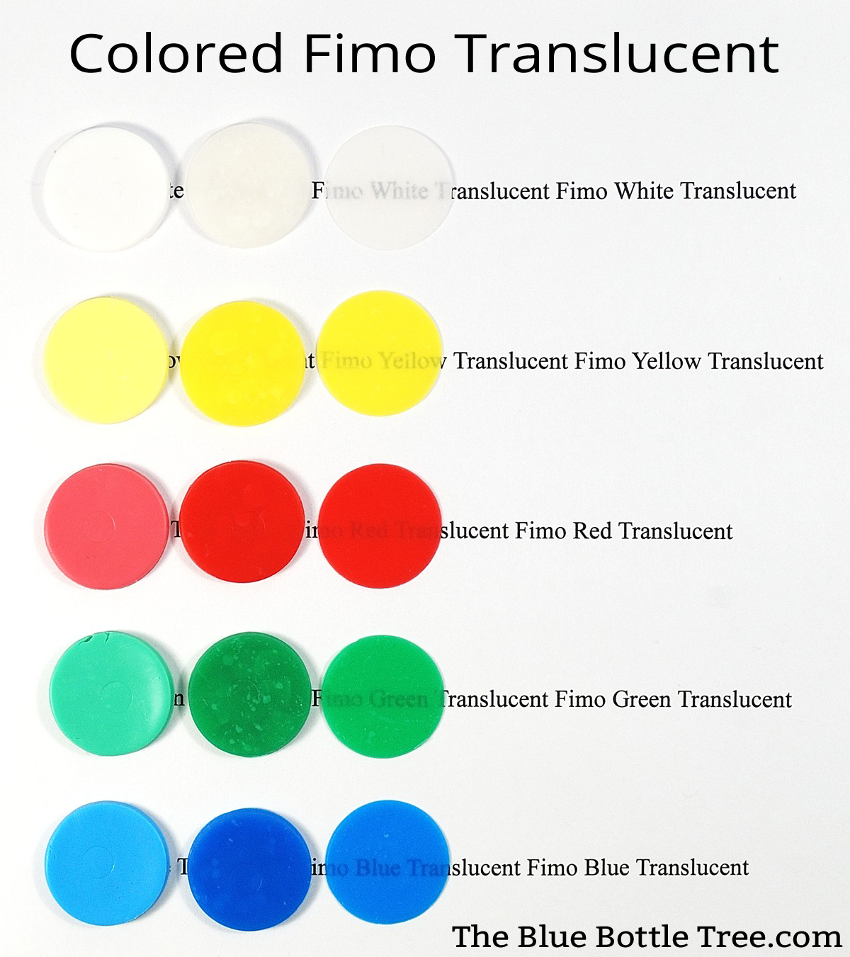 translucent modeling clay